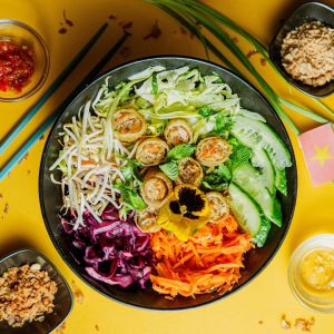 Découvrez notre plat vietnamien au fast food des ninjas à dans notre restaurant asiatique à Annemasse ! Produit frais & viande halal garantie à Meylaw